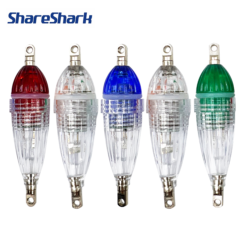 Fish Finder Battery - ShareShark 5 pièces/sac, lumière LED clignotante