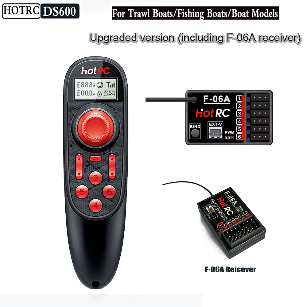 Fish Finder Battery - Système de télécommande sans fil HOTRC
