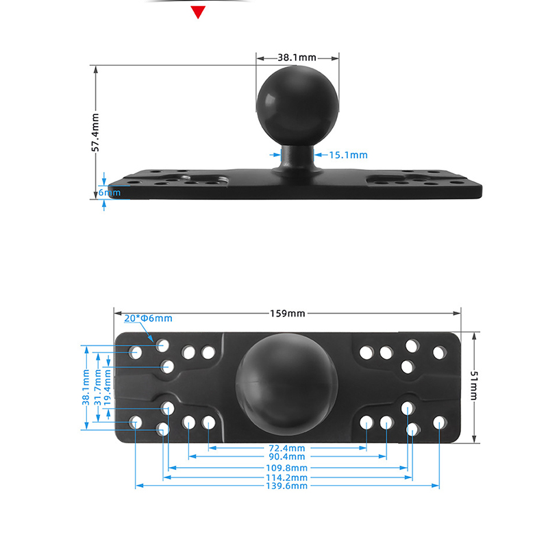 Support de sonar marin de 1,5  - Fish Finder Gps avis et prix