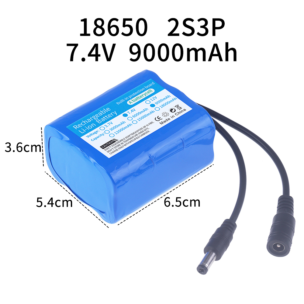 Batterie 7.4V 3000mah/6000mah/ - Fish Finder Charger avis et prix