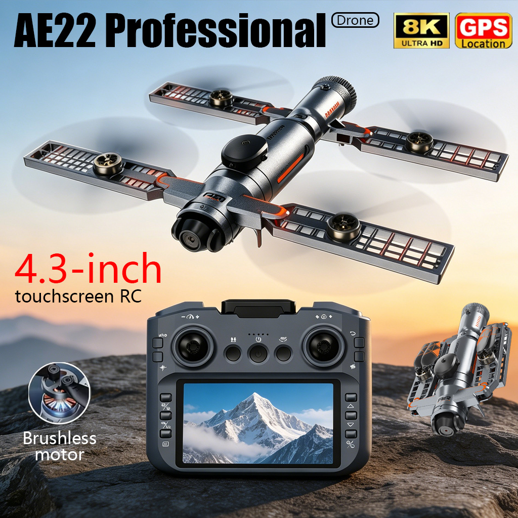 Drone pliable AE22 PRO MAX amé - Underwater Camera avis et prix