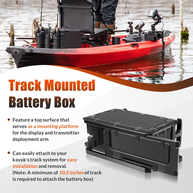 Boîtier de batterie monté sur  - Fish Finder Battery avis et prix