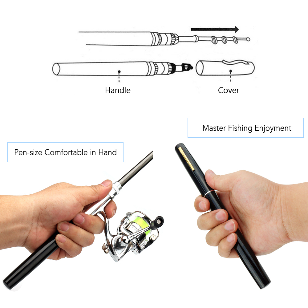 1 M/1.4 M poche pliable canne  - Penn Reel Fierce avis et prix