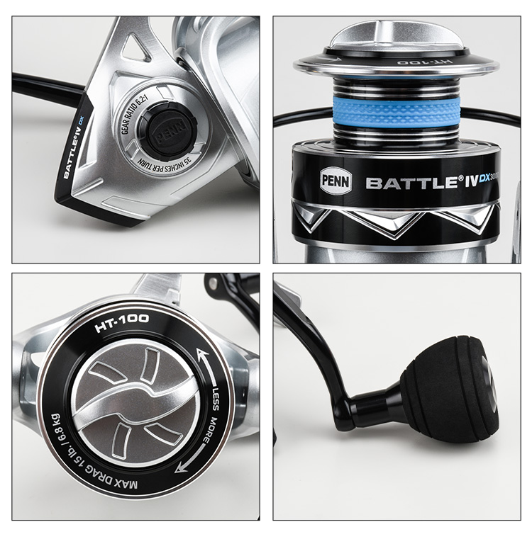 Moulinet de pêche PENN BATTLE  - Penn Reel Battle avis et prix